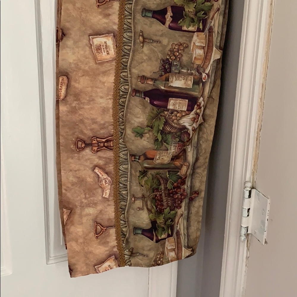 Two window valances